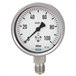 Capsule pressure gauge, stainless steel version