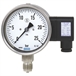 Pressure gauge with electrical output signal