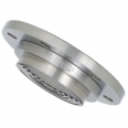 Diaphragm seal with flange connection For the pulp and paper industry