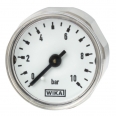 Miniature bourdon tube pressure gauge