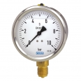 Bourdon tube pressure gauge