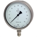 Test pressure gauge, safety version